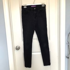 Bamboo Womens Mid Rise Black Stretch Jeans Size 5